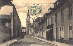 Le collège de Cusset (carte postale ancienne, coll. G.M.Loup