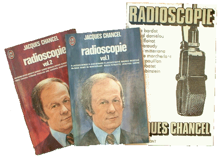 Quelques exemplaires des "Radioscopies" dites en livre...