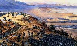 La position du bataillon de Bonaparte au sige de Toulon en 1793
